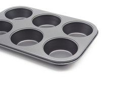 Wenwins non stick 6 cup muffin pan cake pan black