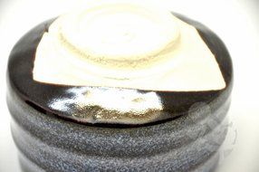 Japanese Mino Yaki ware Matcha Bowl Green Tea 11 / 11 / 8cm (4.3 / 4.3 / 3.1inch)[7329] N2