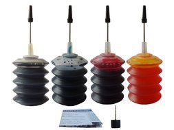 ND Brand Dinsink 4 Bottles 30ML refill ink kit for Canon PG-240 PG-240XL CL-241 CL-241XL : MX459 MX472 MX479 MX532...