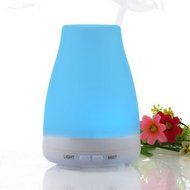 100ml Ultrasonic Aroma Diffuser Cool Mist Aromatherapy Humidifier Color LED Lights with Auto Shut-off Function... N4