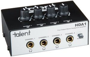 Talent HDA1 Four Output Stereo Headphone Amplifier