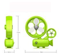 Portable Mini Fan USB Rechargeable Desk Fan Rechargeable Lithium Battery Fan Cooling Fan for Home and Office,Indoor... N6