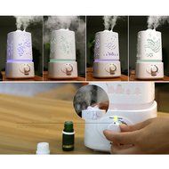 ECSEM 1.5L Ultrasonic Home Aroma Humidifier Air Diffuser Purifier Ionizer Atomizer (Dancing butterflies) N5
