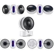 ECEEN Mini Personal Couples Fan Handheld Folding 350 Degree Rotating Dual Head Fan Portable Powered by Battery... N9