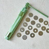 Y&amp;XL&amp;H 20Discs Sugarcraft Tool Sugar Paste Extruder For Clay Fimo Craft Gun Cake Sculpture Decoration