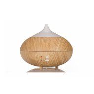 Wood Grain Electric Essential Oil Diffuser Silent Ultrasonic Cool Mist Humidifier Aromatherapy Air Purifier (Dark... N5