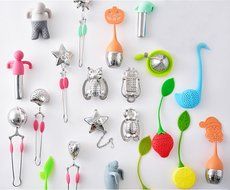 Creativity 100% Food Grade Silicone Stainless Steel Quality Tea Infuser - Shark Lemon Robot and Many Different... N3