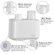 Senyoo Portable Humidifier Ultrasonic Cool Mist Essential Oil Aromatherapy Diffuser for the Home, Office or Travel... N4