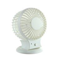 ONEONEY Portable Rechargeable Electric Personal Fans USB Powered 2-modes Speed Adjustable Double Blades Mini Desktop... N9