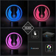 Star Wars Rebel Alliance Lighting Decor Gadget Lamp + Sticker Decor for Perfect Set, Awesome Gift (MT027) N2