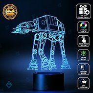 Star Wars Rebel Alliance Lighting Decor Gadget Lamp + Sticker Decor for Perfect Set, Awesome Gift (MT027) N3