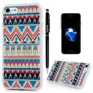 Badalink iPhone 7 TPU Case (4.7") Shockproof Soft TPU Rubber Skin Bumper Case Flexible Easy Grip with 3D Basso-relievo... N38