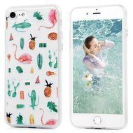 Badalink iPhone 7 TPU Case (4.7") Shockproof Soft TPU Rubber Skin Bumper Case Flexible Easy Grip with 3D Basso-relievo... N41