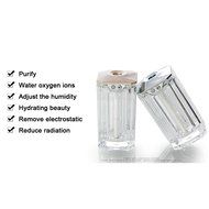 Ultrasonic USB air /Mist Humidifier,Crystal multi-light Humidifier (Fashion silver) N5
