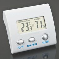 TOOGOO(R) LCD Digital Thermometer Hygrometer Humidity Temperature Meter Indoor Home N2