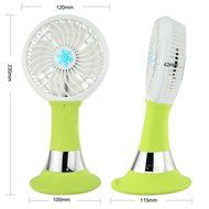 Number-One Multifunction Mini Fan Handheld Fan USB Rechargeable Personal Fan Wireless Desk Table Fan 3 Wind Speeds... N6