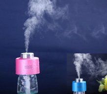 Sun-rain Usb Cute Mini Bottle Caps Humidifier Ultrasonic Air Mist for Bed Room.live Room.office Air Purify Color... N7
