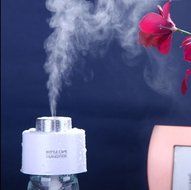 Sun-rain Usb Cute Mini Bottle Caps Humidifier Ultrasonic Air Mist for Bed Room.live Room.office Air Purify Color... N8