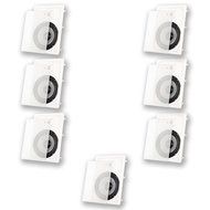 Acoustic Audio CS-IW820 In Wall 8" Home Theater 7 Speaker Set 2 Way 2100 Watt CS-IW820-7S