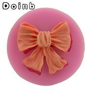 Doinb Jewel Butterfly Knot Bowknot Fondant Silicone Molds Outer Size 9.5x6x1.5CM GJM-1773 FDA N3