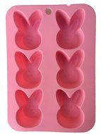 Pink Easter Bunny Baking Mold