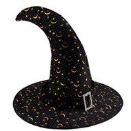 KAKA(TM) Kids Children [Halloween Costume] Witch Hat Cosplay Performance Show Costume Props - Colorful N5