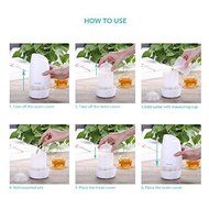Scenic Essential Oil Diffuser with Color Light Auto Shut Off Function, 100ml N7