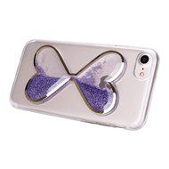 iPhone 7 Case,Phezen Bling Glitter Soft Gel Clear TPU Case for iPhone 7 ,Glow in the Dark Luminous Heart Flowing... N8