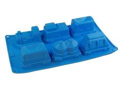 RBV Birkmann Express Train Silicone Mold Tray for Baking and Freezing