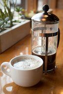 Lava Mountain 34 Ounce Glass French Press Coffee Maker