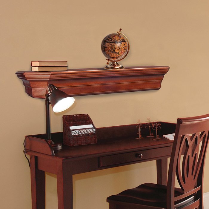 Pearl Mantels Lindon Traditional Fireplace Mantel Shelf N9