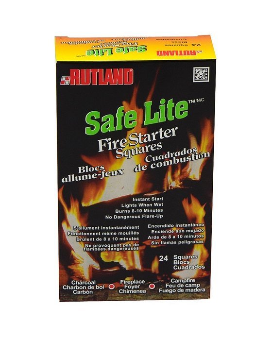 Safe Lite Fire Starter Squares, 24 squares