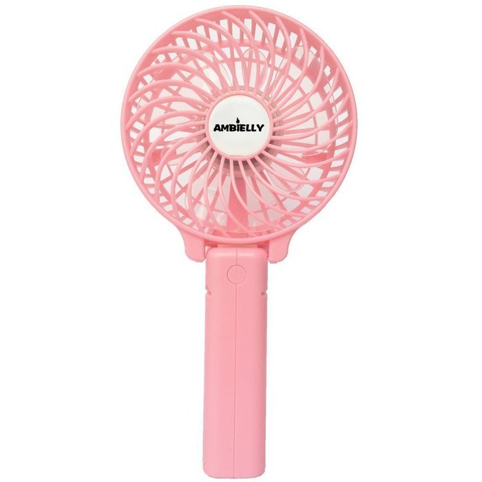 Ambielly Handfan Rechargeable Portable Handheld Mini Fan Foldable Fans Battery Operated Cooling Fan Electric Personal... N25