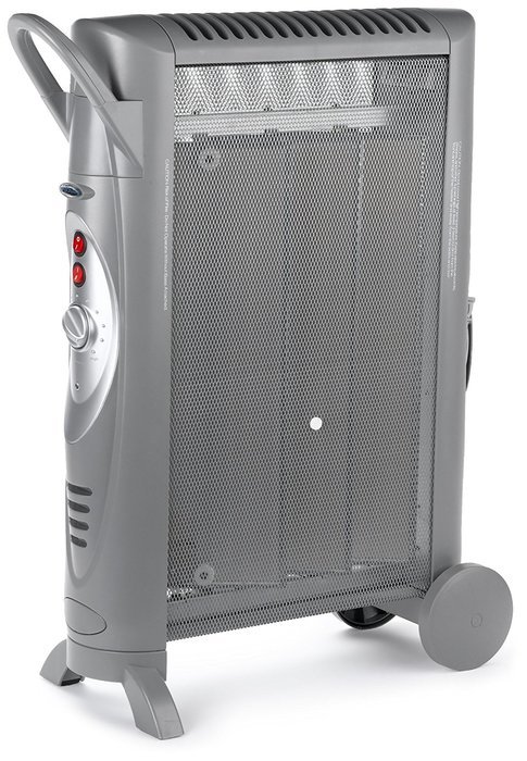Bionaire Silent Micathermic Console Heater for Large Spaces, Black N8