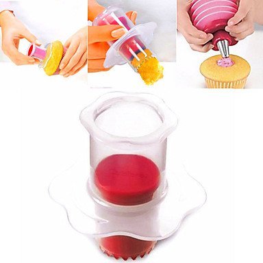 Sher Cup Cake Hole Maker Cake Cream Decoration Maker Cake Corer Random Color