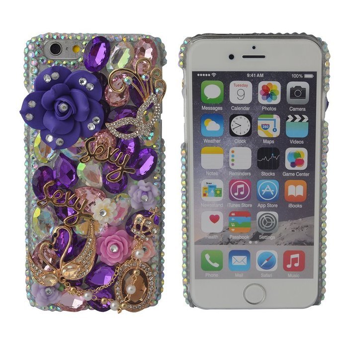 iPhone 6 Plus/6s Plus Case,Yaheeda 3D Fashion Bling PC Hard Case for iPhone 6 Plus/6s Plus [5.5inch] N14