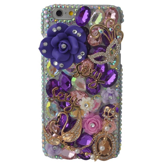 iPhone 6 Plus/6s Plus Case,Yaheeda 3D Fashion Bling PC Hard Case for iPhone 6 Plus/6s Plus [5.5inch] N15