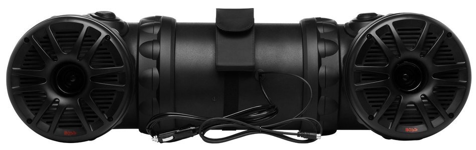 BOSS AUDIO ATV85B All-Terrain/Marine 700-Watt Sound System with Internal Amp & 8" Speakers (Bluetooth(R) Audio...