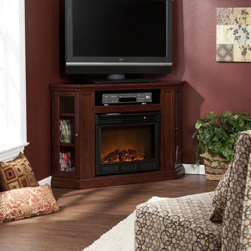 Brentwood Media Electric Fireplace, ELECTRIC, CHERRY N4
