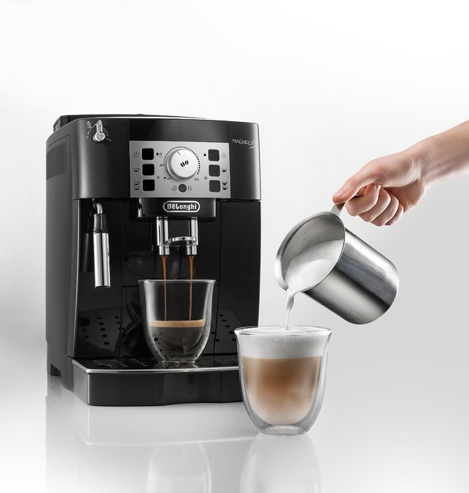 Delonghi ECAM22110B Super Automatic Espresso, Latte and Cappuccino Machine, Black