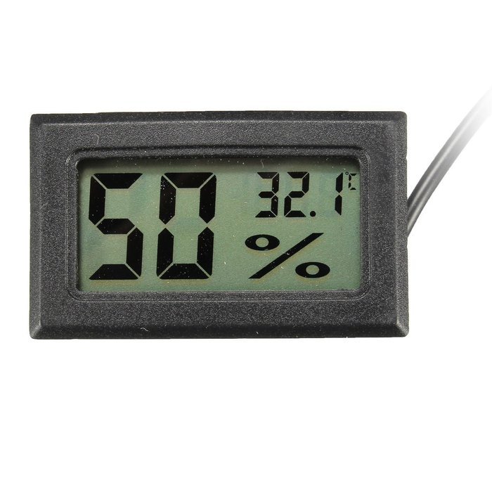 Mini Hygrometer Thermometer Temperature Gauge Humidity Meter Digital LCD Monitor N2