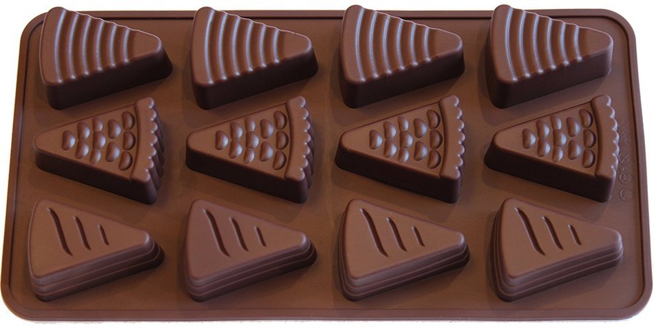 Le Silicone, Set of 3 Silicone Chocolate and Candy Molds