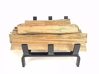 Heavy Duty Self-Feeding Steel Grate for Wood Stove & Fireplace - Made in the USA N6