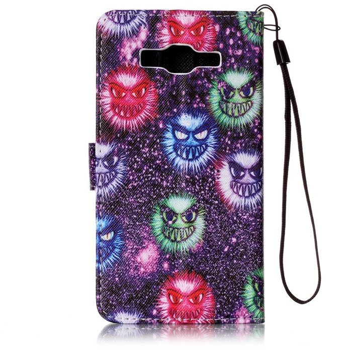 Spritech(TM) Pu Leather Phone Case For Samsung Galaxy Grand Prime G530 2015 Edition,Flip Fold Wallet Pouch With... N17