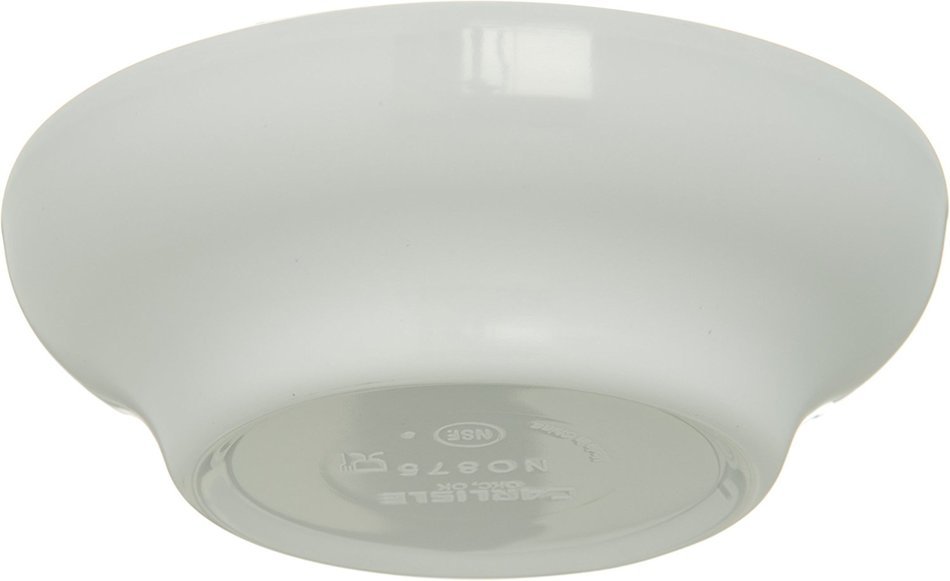 Carlisle 087502 Melamine Salsa Dish, 5 oz Capacity, White (Case of 48) N2