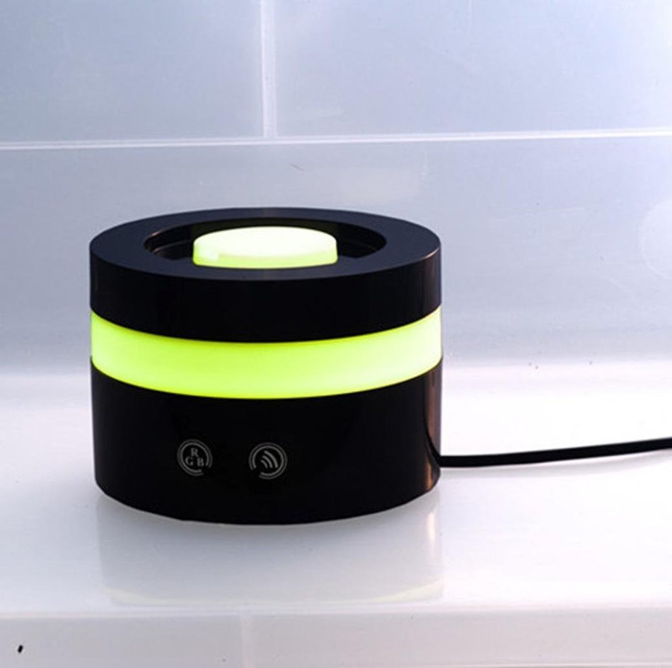 DZT1968 Essential Oil Diffusers Aroma Ultrasonic Cool Mist Humidifiers Black