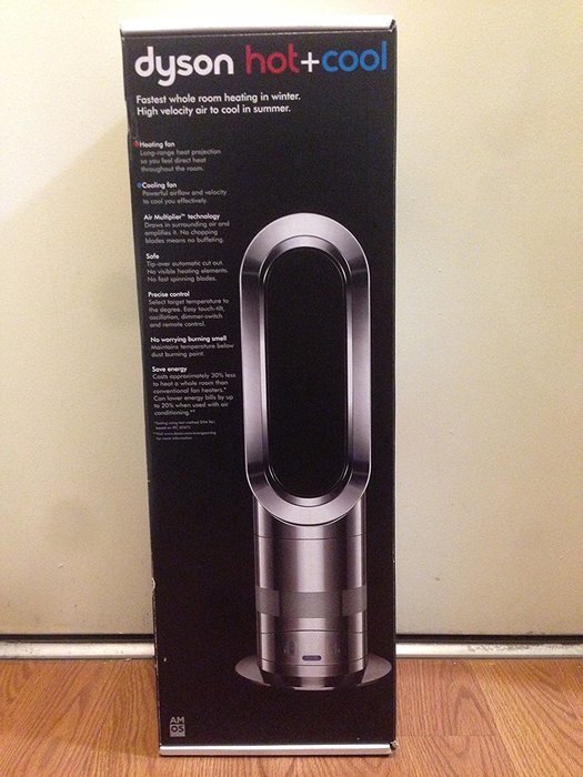 Dyson 300097-05 Hot and Cool Fan Heater, Nickel N3