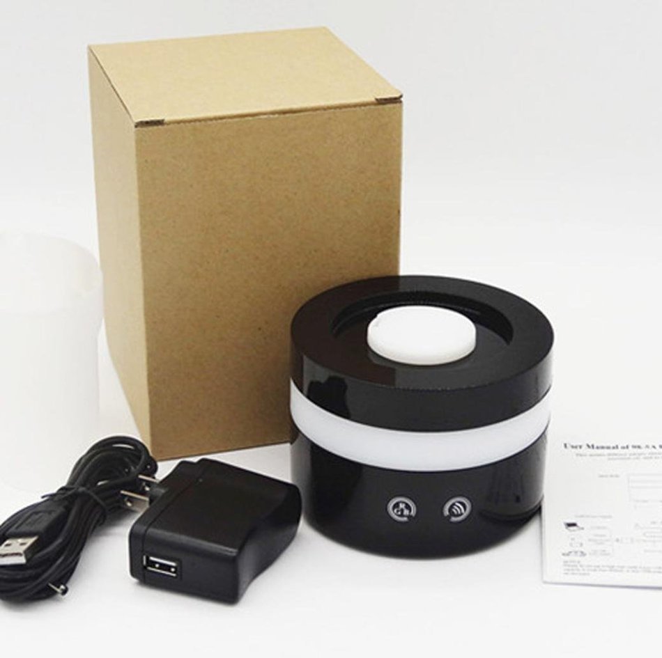 DZT1968 Essential Oil Diffusers Aroma Ultrasonic Cool Mist Humidifiers Black N3