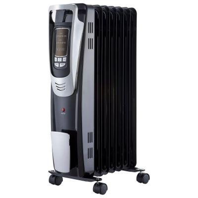 1500-Watt Digital Oil-Filled Radiant Portable Heater with Remote Control