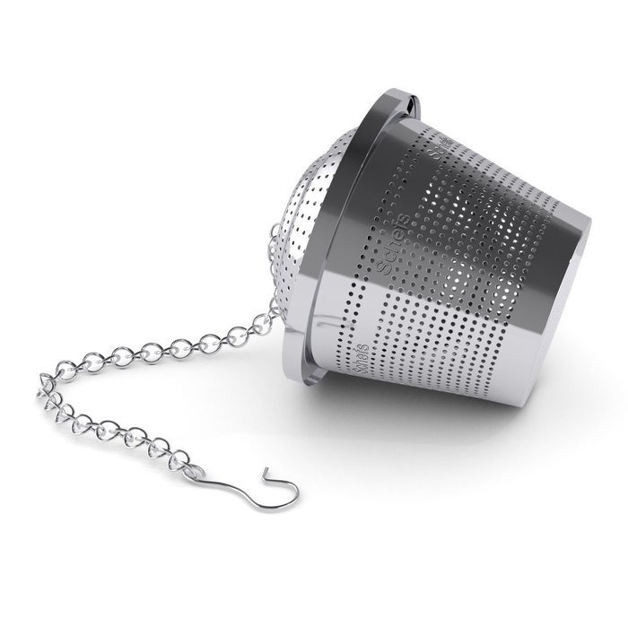 Schefs Premium Tea Infuser - Stainless Steel - Single Cup - Perfect Strainer for Loose Leaf Tea N3